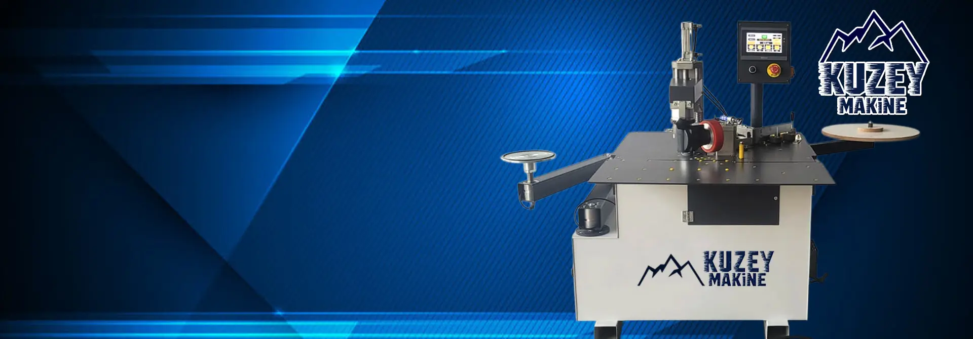 KUZEYMAK Eğri Kenar Bantlama Makinası